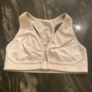Lululemon Womens‘Heat It Up’ Front Closure Snap Yoga Athletic Bra Size 32B